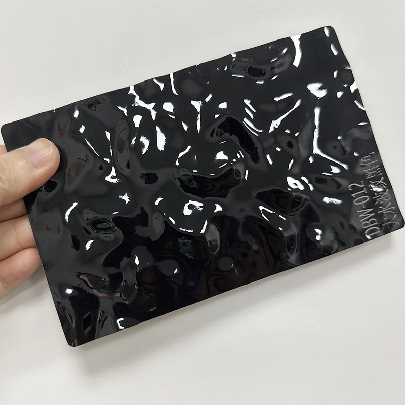 PET vandens bangavimas iš anglies kristalo sienų plokštės